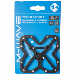 Platforma Pedala M-WAVE Transformer A Negru Aluminiu - Img 2