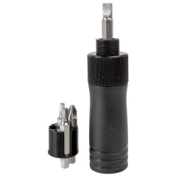 Pompa Mini M-WAVE CTP cu Mini Tool Negru Aluminiu - Img 2