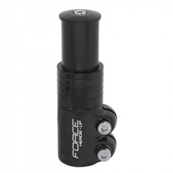 Prelungitor gat furca Force F-Adapter 1.1/8 aluminiu negru