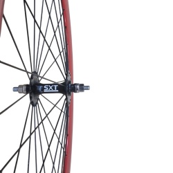 Roata Fata Single Speed/Fixie SXT 700-32H 40 mm Alb - Img 3