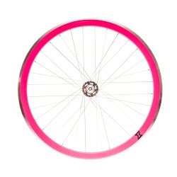 Roata Spate Single Speed/Fixie SXT 700-32H 40 mm Roz - Img 4