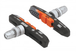 Saboti frana Force 70mm negru/portocaliu/gri ambalati