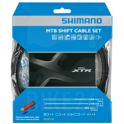 Set cablu/camasa schimbator Shimano MTB XTR M9000 Polymer Coated