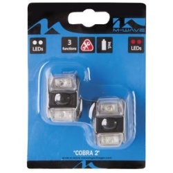 Set Flash cu Baterii M-WAVE "COBRA II" - Img 9