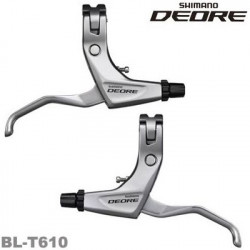 Set Manete Frana Shimano Deore BL-T610 Argintiu