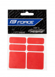 Set sticker Force Reflekton 6 buc, rosu