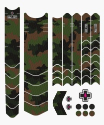 Set stickere protectie cadru Muc-Off Frame Protection Kit E-MTB Camo