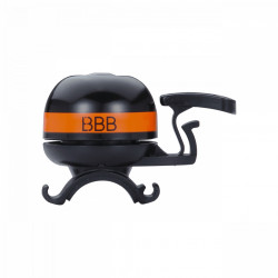 Sonerie pentru bicicleta BBB-14 Easyfit negru-portocaliu/galben/magenta