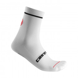 Sosete Castelli Entrata 13, unisex, alb, S/M, 35-39