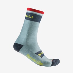 Sosete Castelli Quindici Soft Merino, Vernil, S/M, 36-39