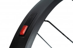 STOP ACID E-BIKE MUDGUARD REAR LIGHT PRO-E (12V) BES3 Negru - Img 2