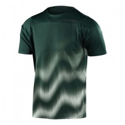 Tricou Bicicleta Troy Lee Designs Skyline Ss Wave Jungle Green