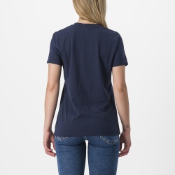 Tricou casual Castelli Pedalare Tee, de dama, Bleumarin, S - Img 2