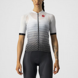 Tricou cu maneca scurta Castelli Climbers 2.0 W de dama Alb/Negru