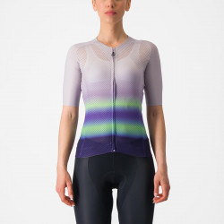 Tricou cu maneca scurta Castelli Climbers 4.0 W, de dama, Violet/Vernil/Mov, S