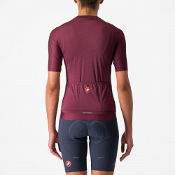 Tricou cu maneca scurta Castelli Espresso W, de dama, Visiniu, S - Img 2