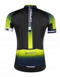 Tricou Force Dash maneci scurte albastru/fluo/negru - Img 2