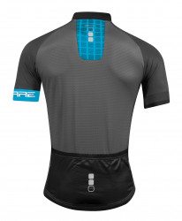 Tricou Force Square maneci scurte gri/albastru - Img 2