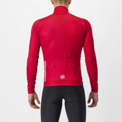 Tricou maneca lunga CASTELLI Entrata Thermal Rosu