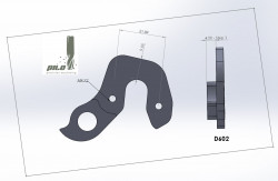 Ureche Cadru PILO D602 Colnago 2015 - Img 2