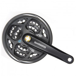 Angrenaj Shimano Altus FC-M311-L 42x32x22T 170mm7/8 vit negru