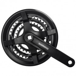 ANGRENAJ SHIMANO TOURNEY FC-TY301 42X34X24T BRAT 175MM NEGRU