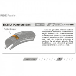 Anvelopa Continental Ride Cruiser Reflex 26*2.0 negru