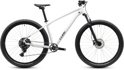 BICICLETA CUBE AIM ONE METALLICWHITE BLACK 2027 cadru L (19") - roti 29