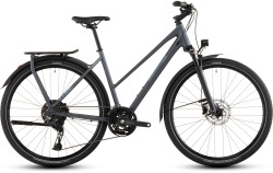 BICICLETA CUBE KATHMANDU EXC TRAPEZE METALLICGREY CHROME - Img 3