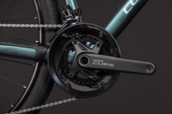 BICICLETA CUBE NULANE RACE SMARAGDGREY PRIZM 2027 L - Img 4