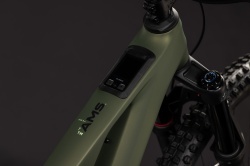 BICICLETA ELECTRICA CUBE AMS HYBRID 177 C:62 TM 600X REEDGREEN GILLS 2027 L - Img 2