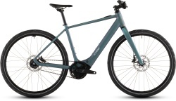 BICICLETA ELECTRICA CUBE EDITOR HYBRID SLT 400X SMARAGDGREY PRISM - Img 3