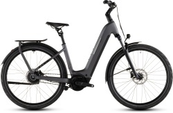 BICICLETA ELECTRICA CUBE KATHMANDU HYBRID COMFORT PRO 800 EASY ENTRY SLABGREY BLACK