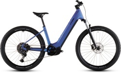 BICICLETA ELECTRICA CUBE REACTION HYBRID ONE 800 EASY ENTRY BLUEIRIS REFLECT