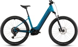 BICICLETA ELECTRICA CUBE REACTION HYBRID PERFORMANCE 600 EASY ENTRY ELECTRICBLUE DAZZLE - Img 4