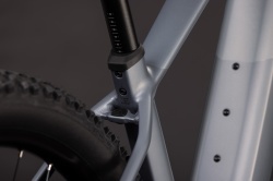 BICICLETA ELECTRICA CUBE REACTION HYBRID PERFORMANCE 720 ASHGREY PRISM 2027 cadru L (20") - roti 29 - Img 3