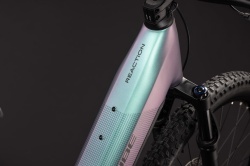 BICICLETA ELECTRICA CUBE REACTION HYBRID PRO 800 EASY ENTRY POLARLIGHT BLACK 2027 L - Img 2