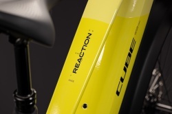 BICICLETA ELECTRICA CUBE REACTION HYBRID RACE 800 FE TRAPEZE BANANASPLIT BLACK 2027 cadru L (20") - roti 29 - Img 3