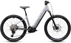 BICICLETA ELECTRICA CUBE REACTION HYBRID SLX 800 EASY ENTRY PLATINUM REFLEX 2027 L