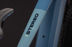BICICLETA ELECTRICA CUBE STEREO HYBRID ONE22 PRO 800 BLUESAPPHIRE BLUE 2027 cadru L (20") - roti 29 - Img 3