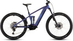 BICICLETA ELECTRICA CUBE STEREO HYBRID ONE44 EXC 800 BLUEIRIS BLACK - Img 2