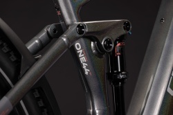BICICLETA ELECTRICA CUBE STEREO HYBRID ONE44 SLX 800 PRISMASILVER GREY 2027 cadru L (20") - roti 29 - Img 4