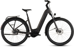 BICICLETA ELECTRICA CUBE TOURING HYBRID COMFORT SLX 800 EASY ENTRY CHARCOAL CHROME - Img 4