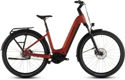 BICICLETA ELECTRICA CUBE TOURING HYBRID COMFORT SLX 800 EASY ENTRY CHILLI CHROME - Img 5