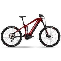 Bicicleta electrica MTB Full suspension HAIBIKE AllTrail 5 27.5 i630 12-G Deore Gloss Dyn Red Black Grey