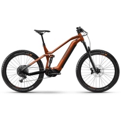 Bicicleta electrica MTB Full Suspension HAIBIKE AllTrail 6 27.5 i720Wh 12-G Deore Glossy Papaya Black