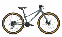 Bicicleta MTB copii Superior FLY 24 Matte Trooper Green/Hologram Chrome