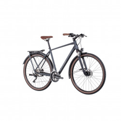 Bicicleta MTB Hardtail Trekking-Oras CUBE Kathmandu Pro Iridium Black Grey Black