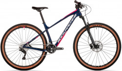Bicicleta Rock Machine Catherine CRB 20-29 29 Albastru/Roz/Argintiu S-15