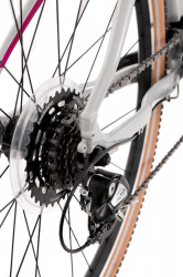 Bicicleta Rock Machine Crossride 100 Lady 29 Gri/Roz - Img 2